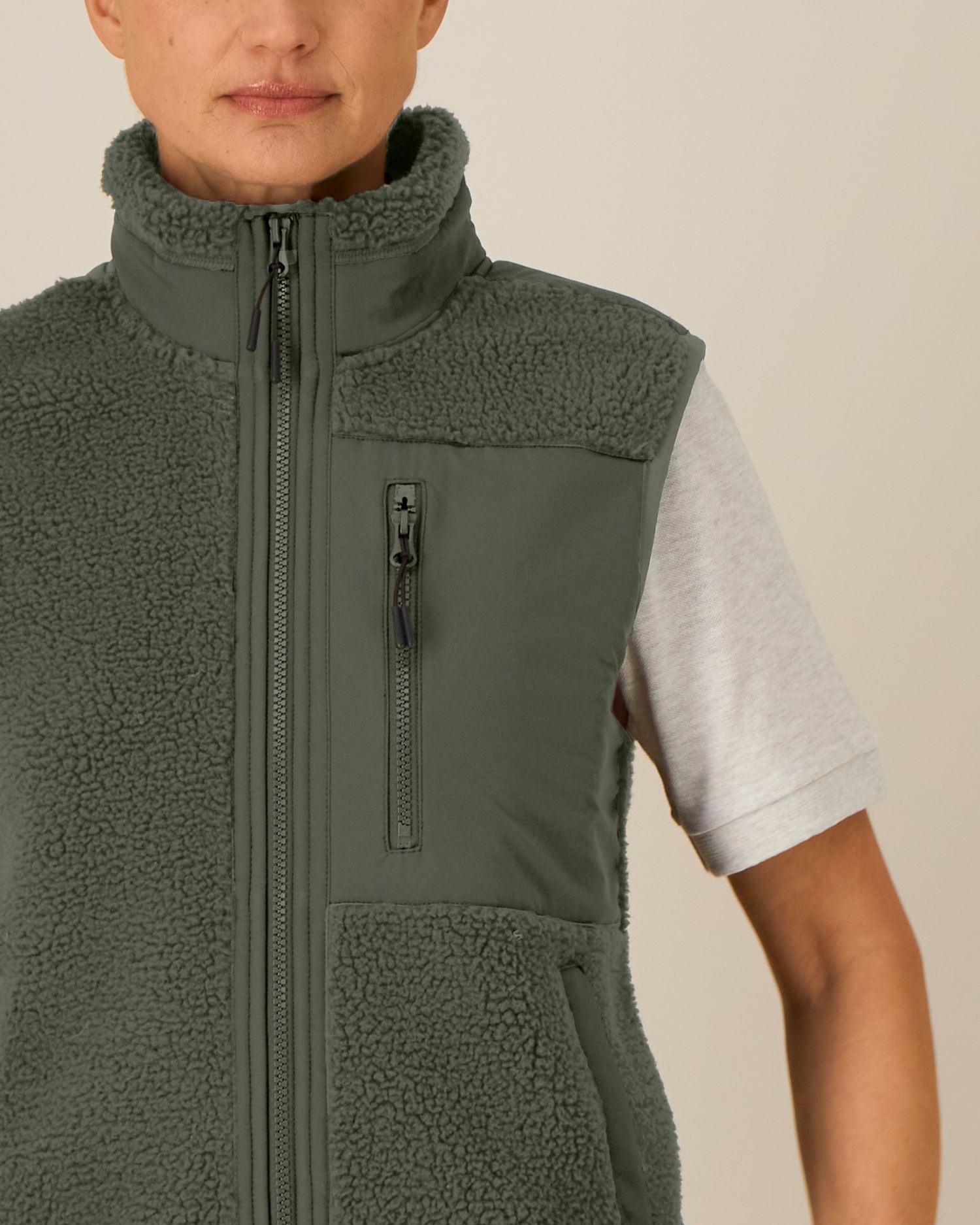 Liner - Khaki - Vorderseite Detail