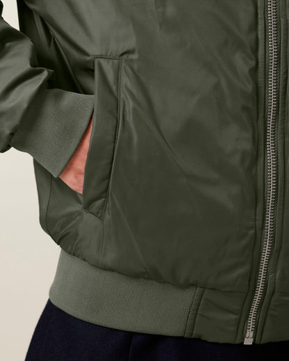 Bomber 2.0 - Khaki - Vorderseite Detail