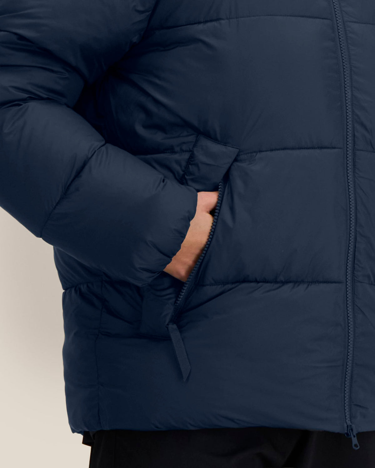 Puffer 2.0 - French Navy - Vorderseite Detail