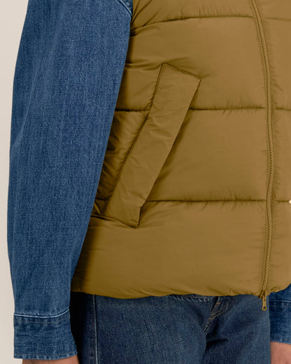 Puffer Gilet 2.0 - Bronze - Vorderseite Detail