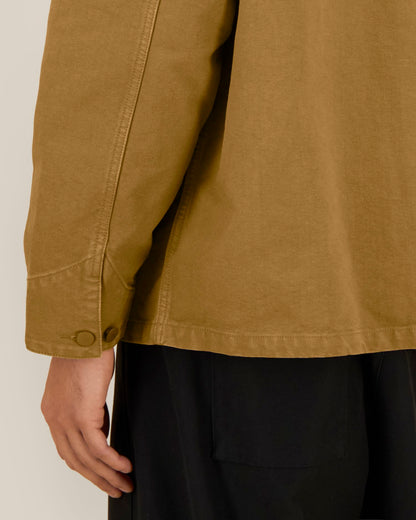 Chore Jacket - G.Dyed Bronze - Vorderseite Detail