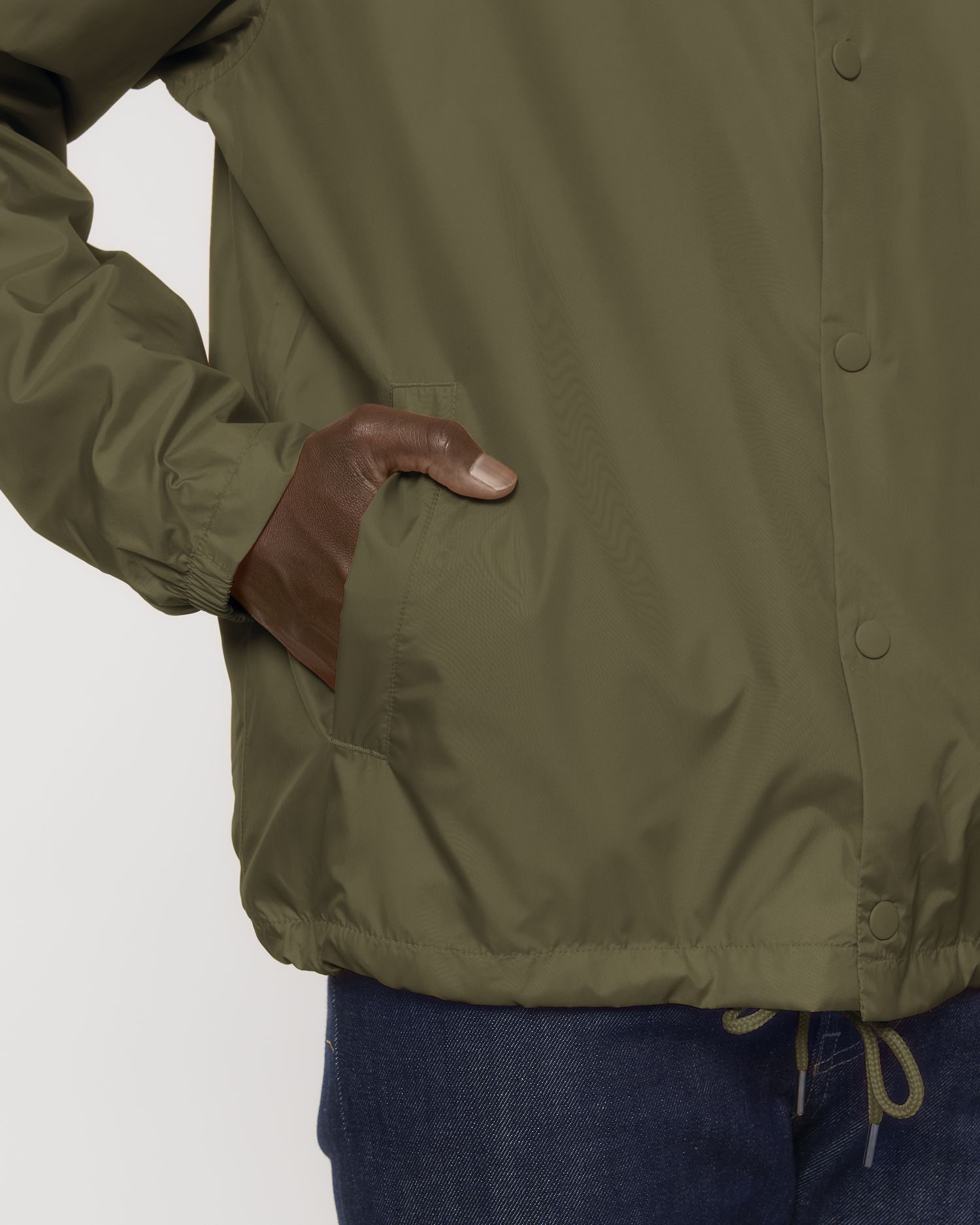 Coacher - British Khaki - Vorderseite Detail