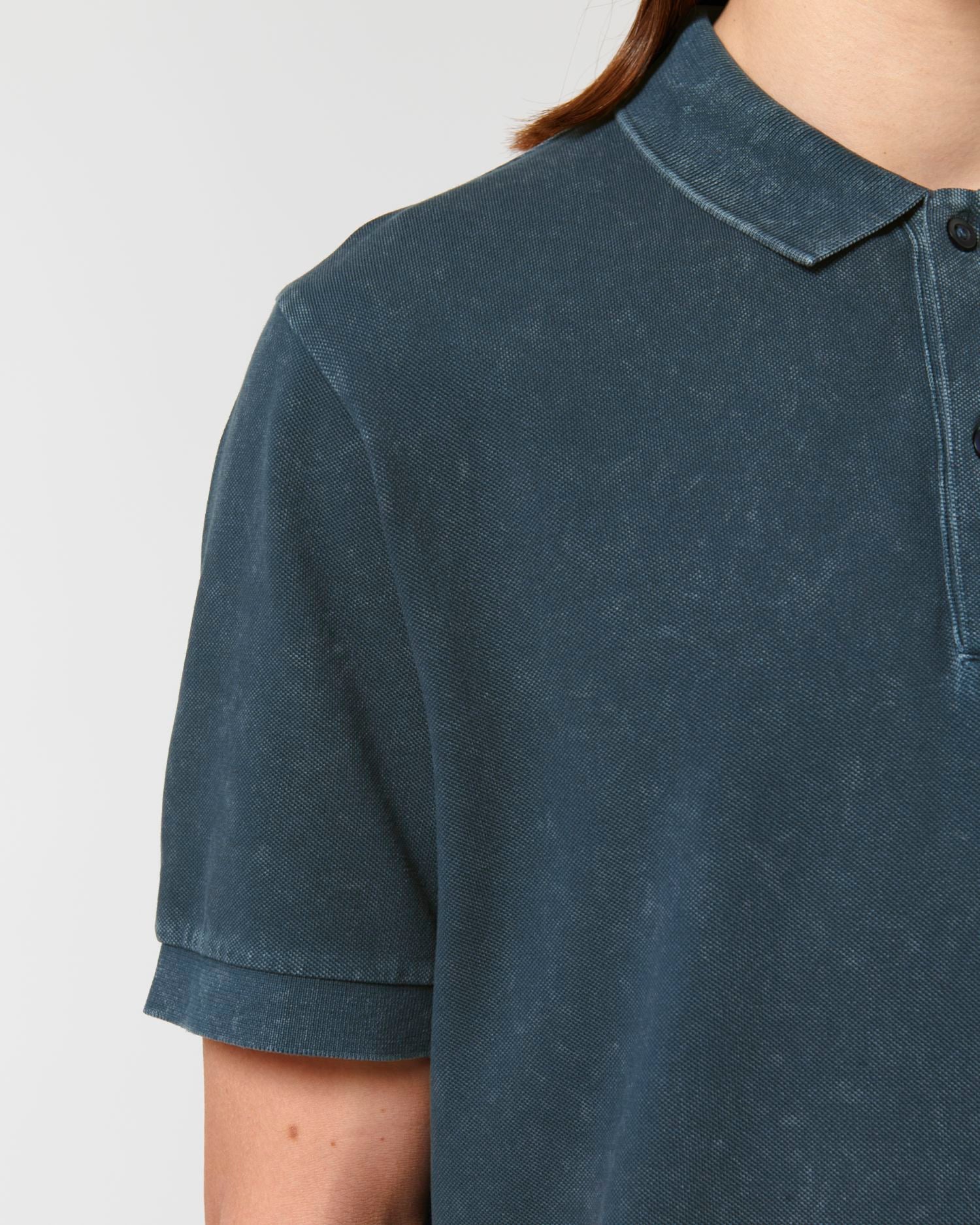 Prepster Vintage - G. Dyed Aged India Ink Grey - Vorderseite Detail