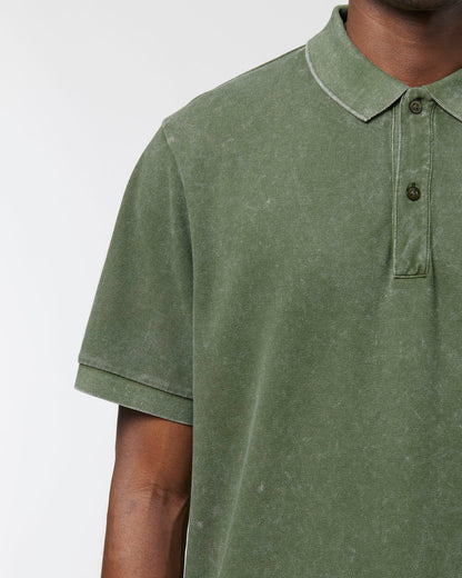 Prepster Vintage - G. Dyed Aged Khaki - Vorderseite Detail