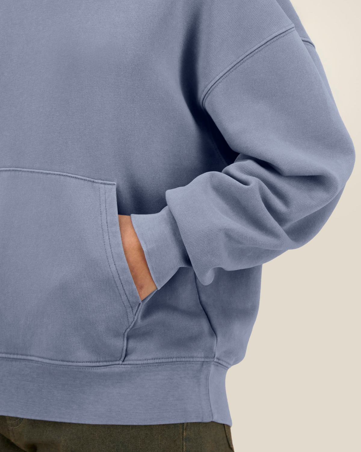 Chaser Vintage - G. Dyed Blue Grey - Vorderseite Detail