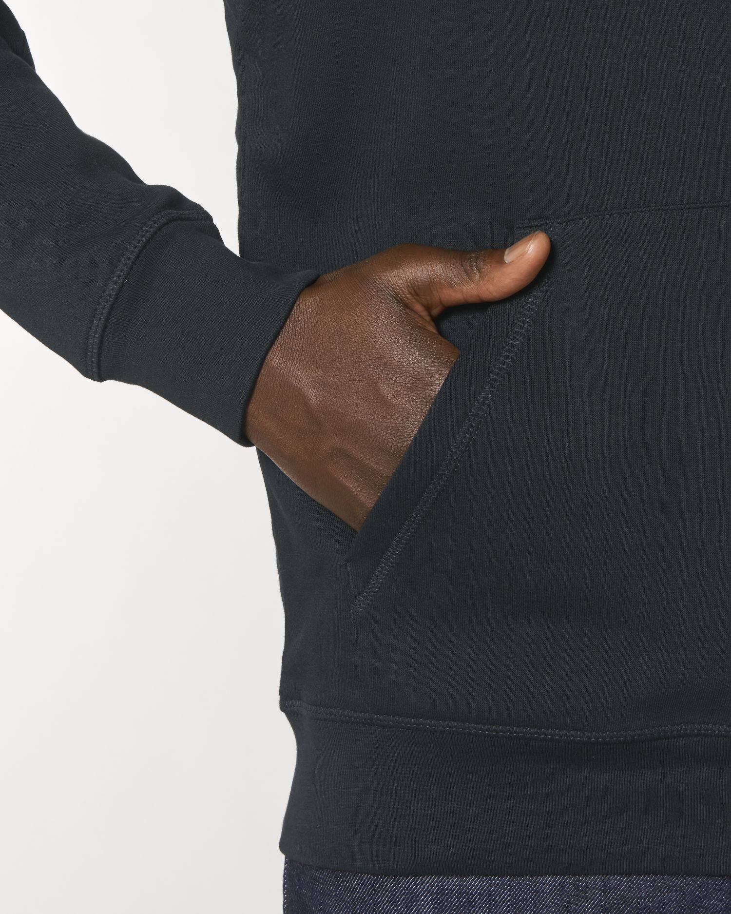 Drummer - Black - Vorderseite Detail