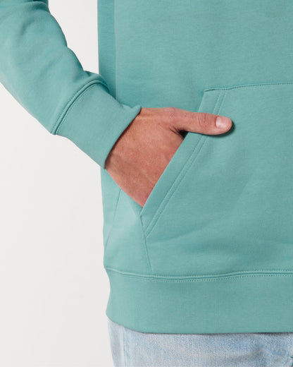 Cruiser - Teal Monstera - Vorderseite Detail