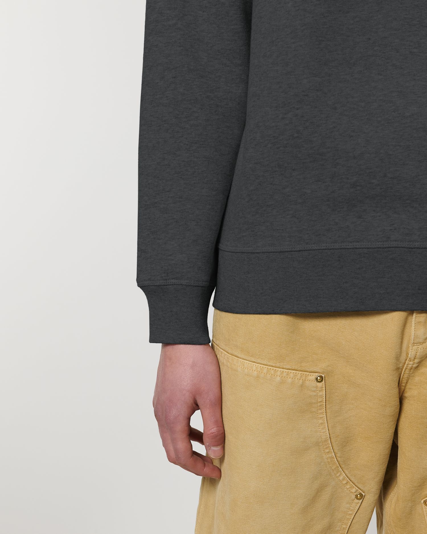 Roller - Dark Heather Grey - Vorderseite Detail