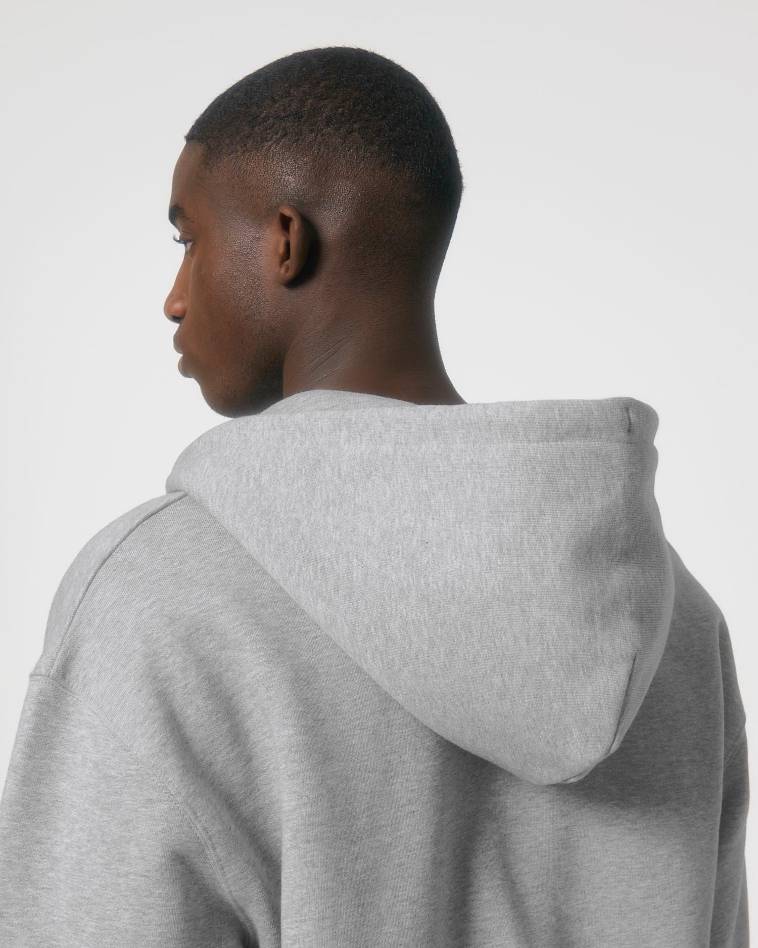 Locker Heavy - Heather Grey - Vorderseite Detail