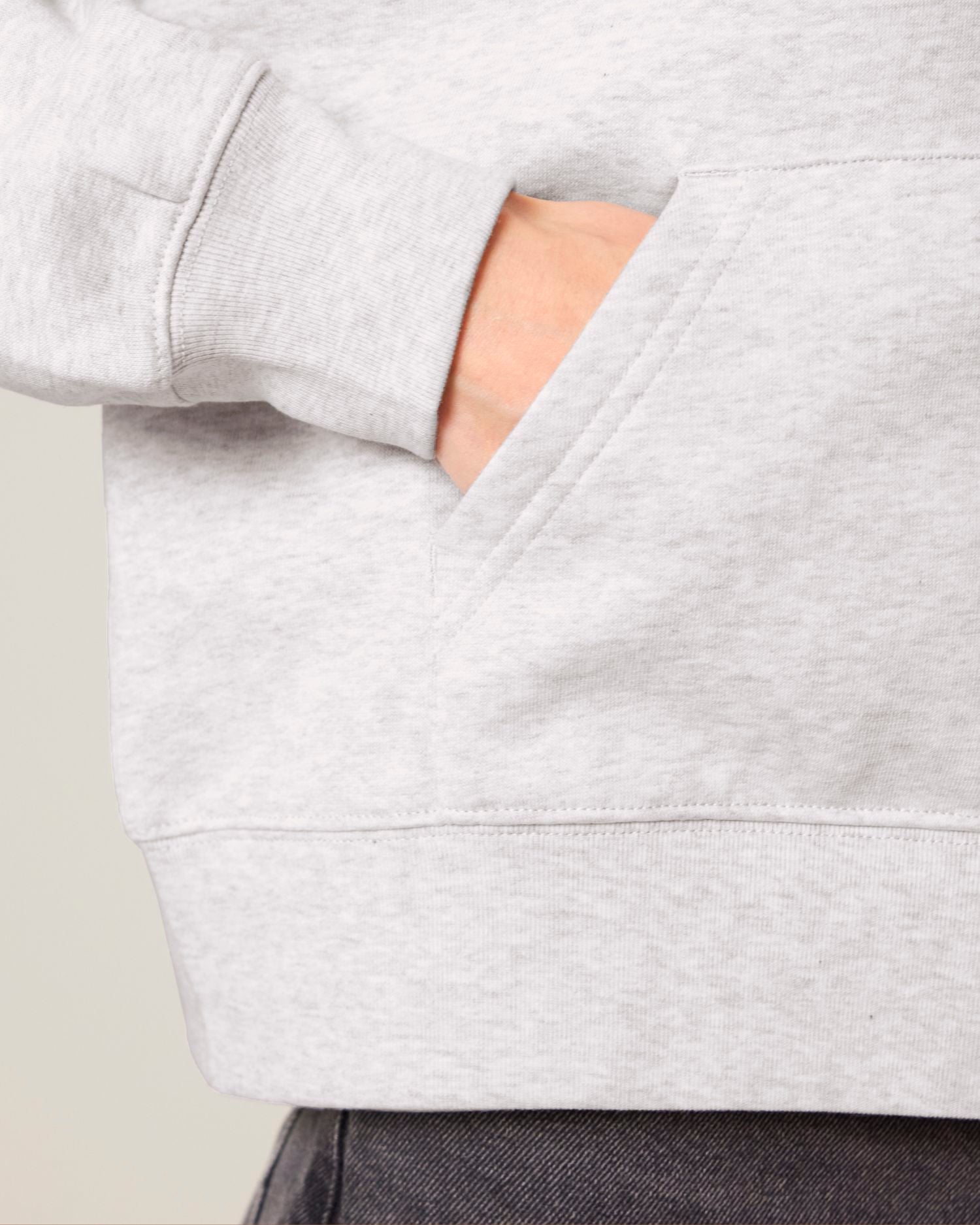 Stella Ida - Cool Heather Grey - Vorderseite Detail