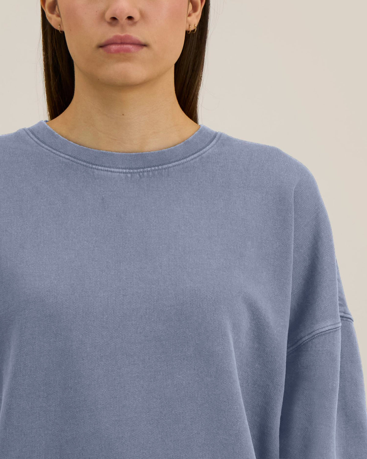 Stella Alma Vintage - G. Dyed Blue Grey - Vorderseite Detail