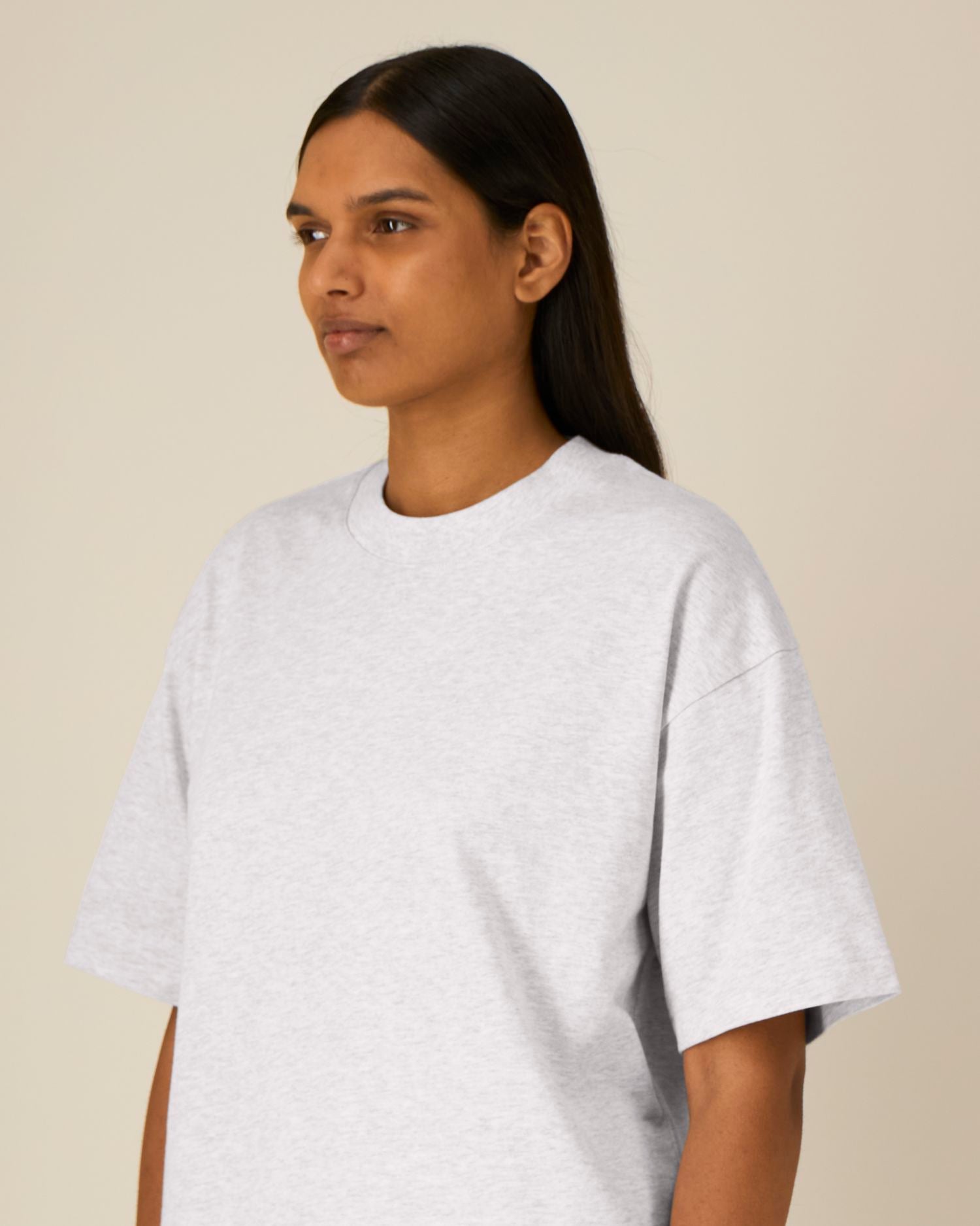 Asher - Cool Heather Grey - Vorderseite Detail