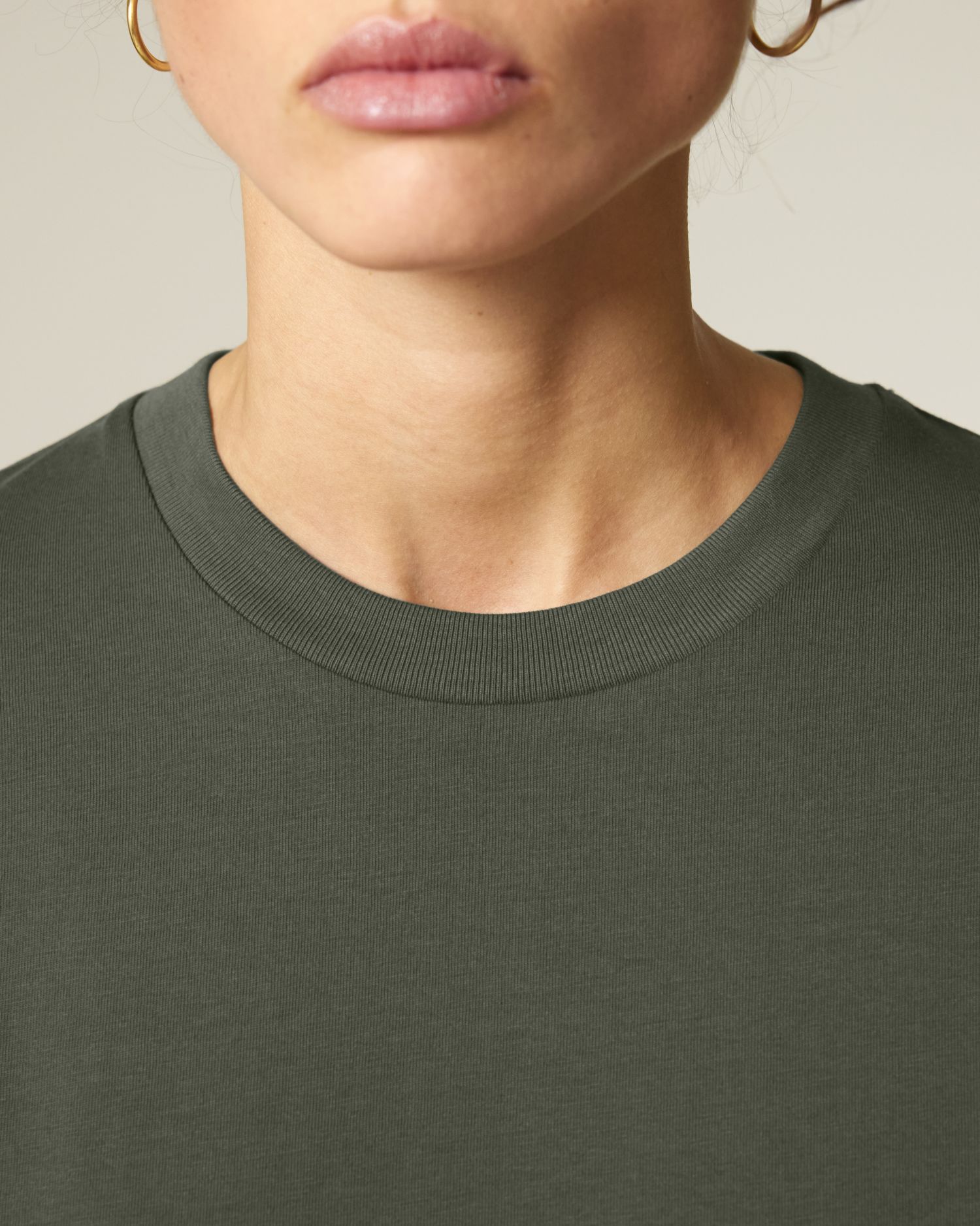 Creator 2.0 Long Sleeve - Khaki - Vorderseite Detail