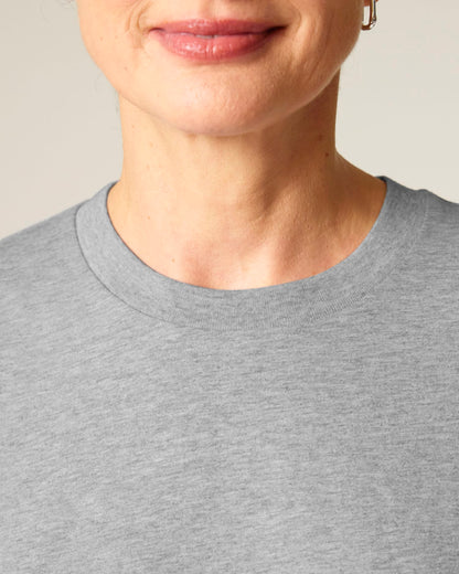 Creator 2.0 Long Sleeve - Heather Grey - Vorderseite Detail