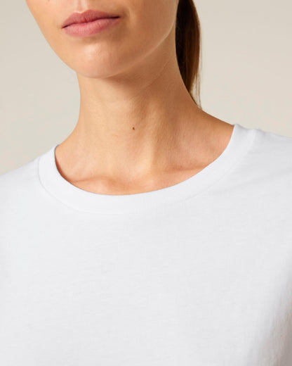 Stella Muser Long Sleeve - White - Vorderseite Detail