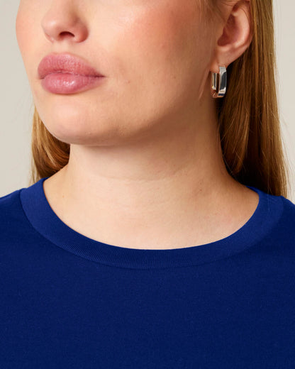 Stella Muser Long Sleeve - Worker Blue - Vorderseite Detail