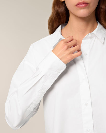 Stella Styler Shirt - White - Vorderseite Detail