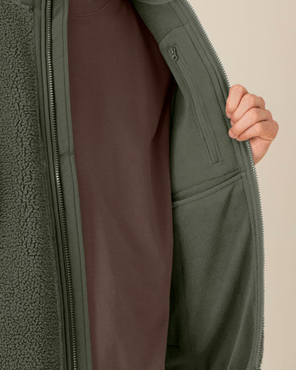 Liner - Khaki - Vorderseite Detail