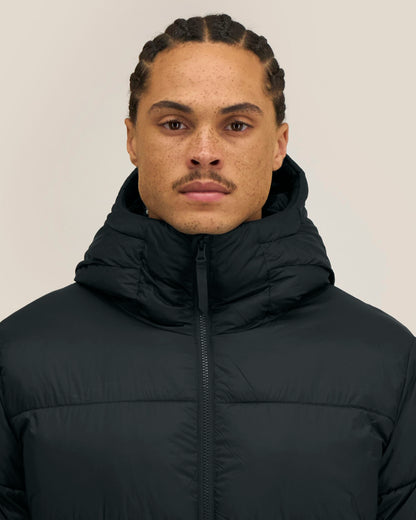 Puffer 2.0 - Black - Vorderseite Detail