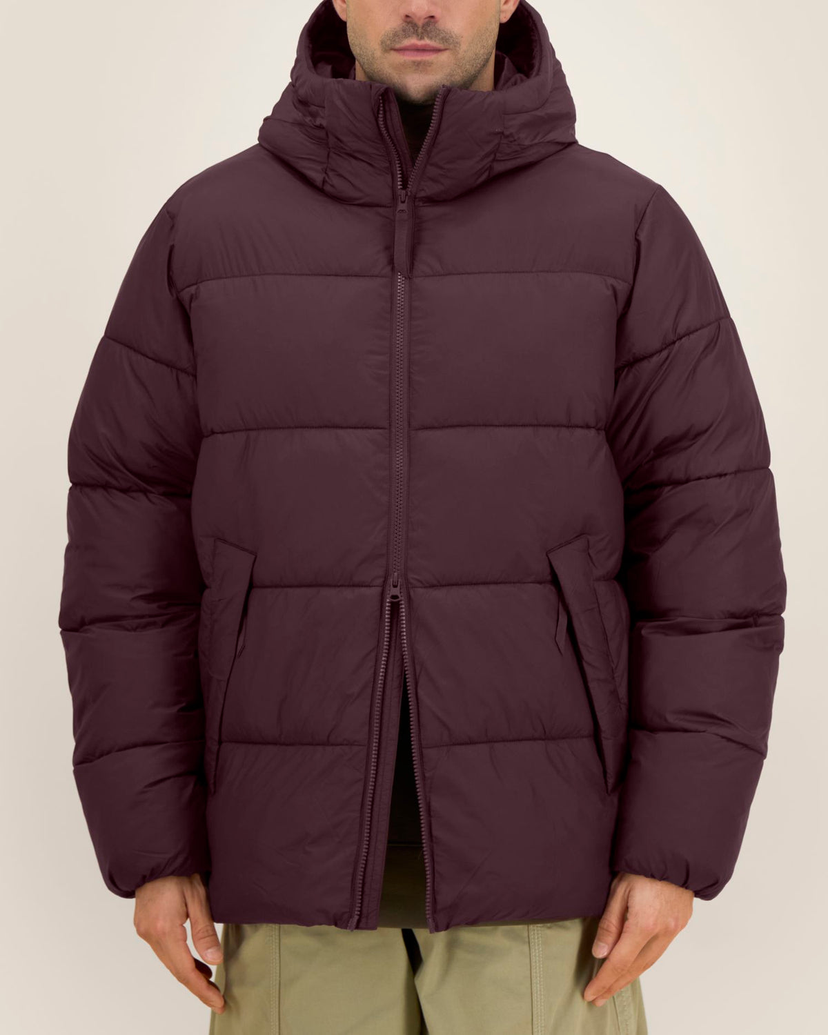 Puffer 2.0 - Red Brown - Vorderseite Detail