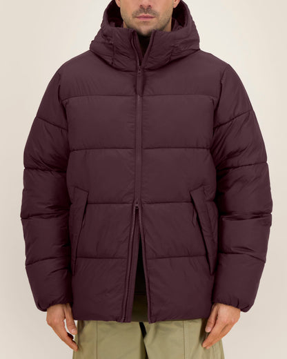 Puffer 2.0 - Red Brown - Vorderseite Detail