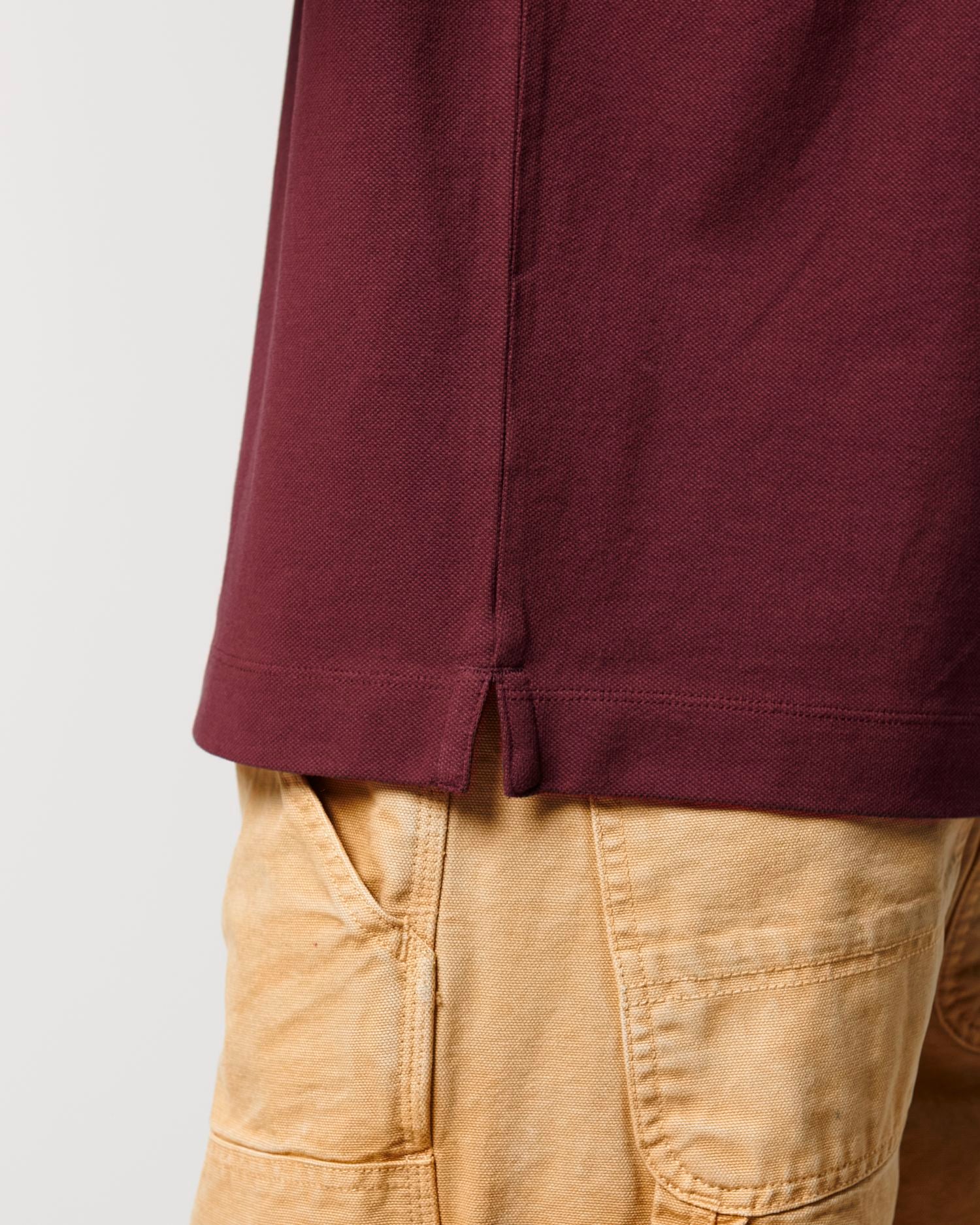 Prepster - Burgundy - Vorderseite Detail