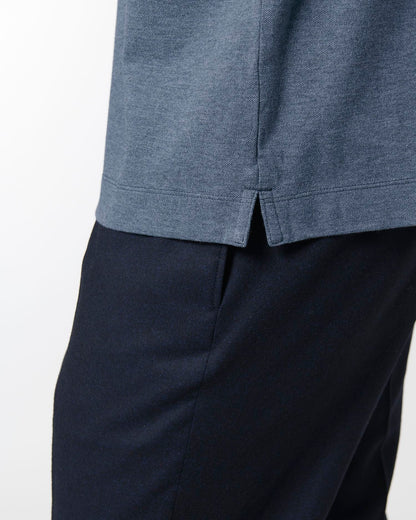 Prepster - Dark Heather Blue - Vorderseite Detail