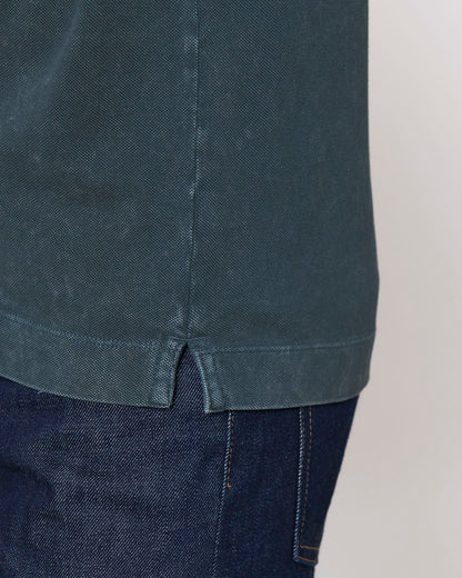 Prepster Vintage - G. Dyed Aged India Ink Grey - Vorderseite Detail