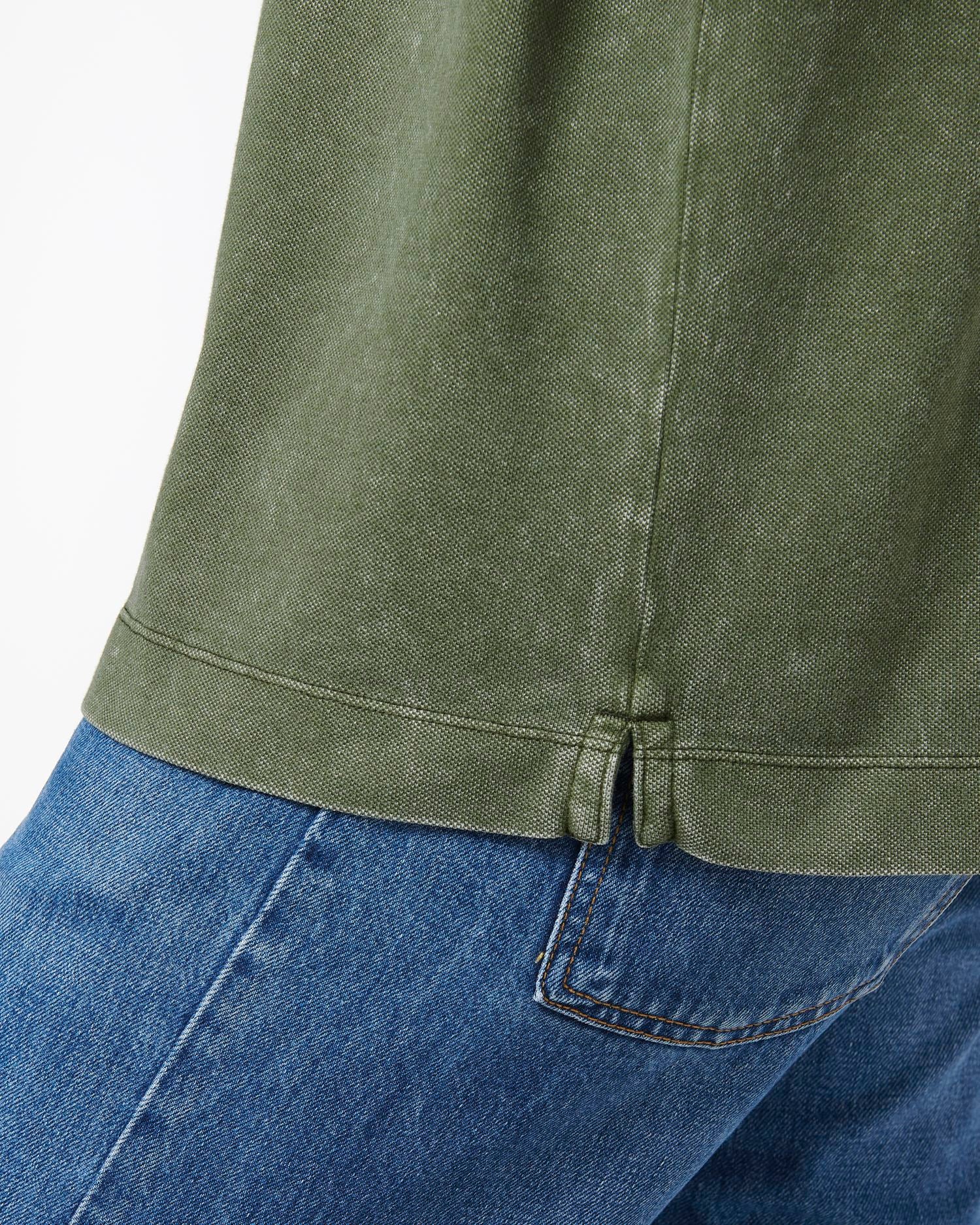 Prepster Vintage - G. Dyed Aged Khaki - Vorderseite Detail
