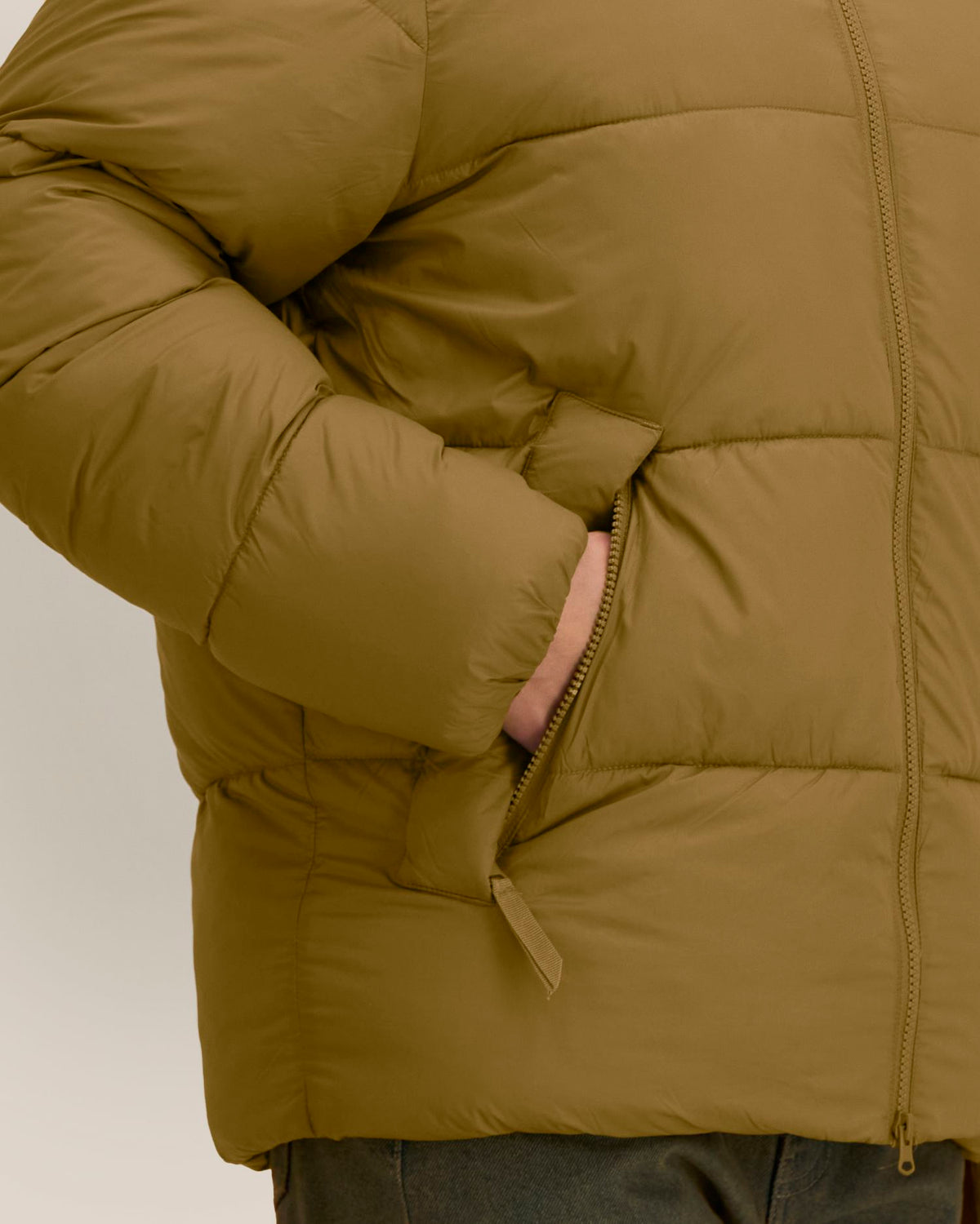 Puffer 2.0 - Bronze - Vorderseite Detail