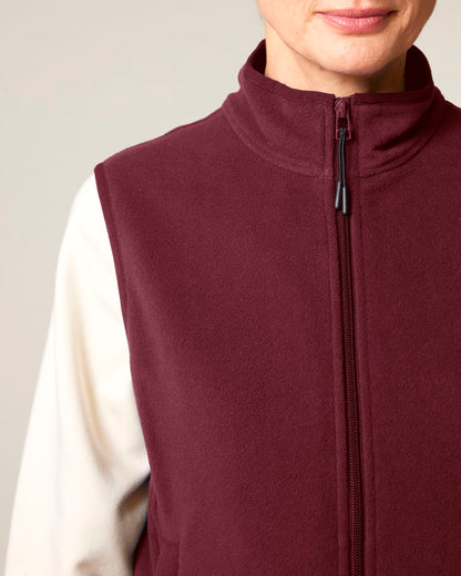 Stella Quester - Burgundy - Vorderseite Detail