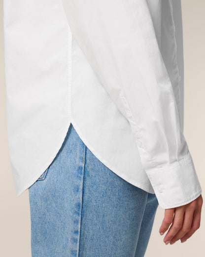 Stella Styler Shirt - White - Vorderseite Detail