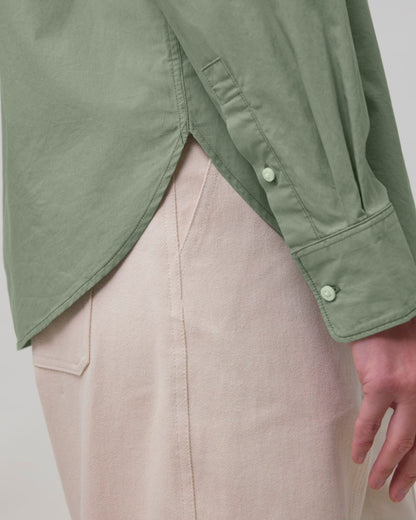 Stella Styler Shirt - Soft Khaki - Vorderseite Detail