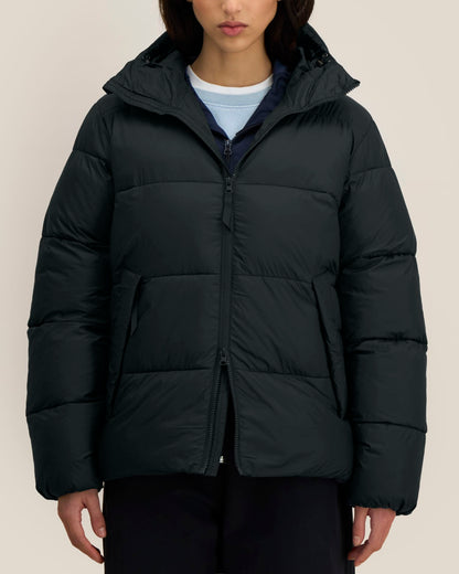 Puffer 2.0 - Black - Vorderseite Detail
