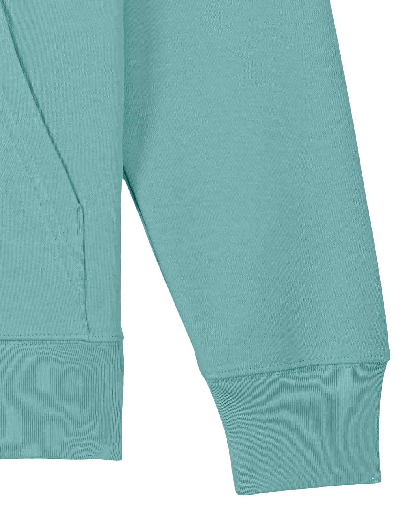 Archer - Teal Monstera - Vorderseite Detail