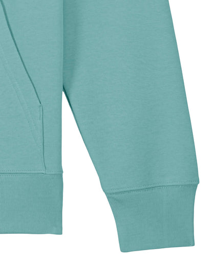 Archer - Teal Monstera - Vorderseite Detail