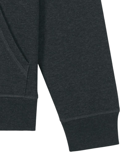Drummer 2.0 - Dark Heather Grey - Vorderseite Detail
