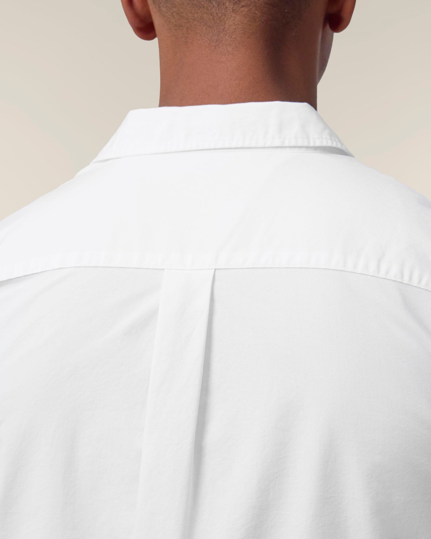 Stanley Styler Shirt - White - Vorderseite Detail