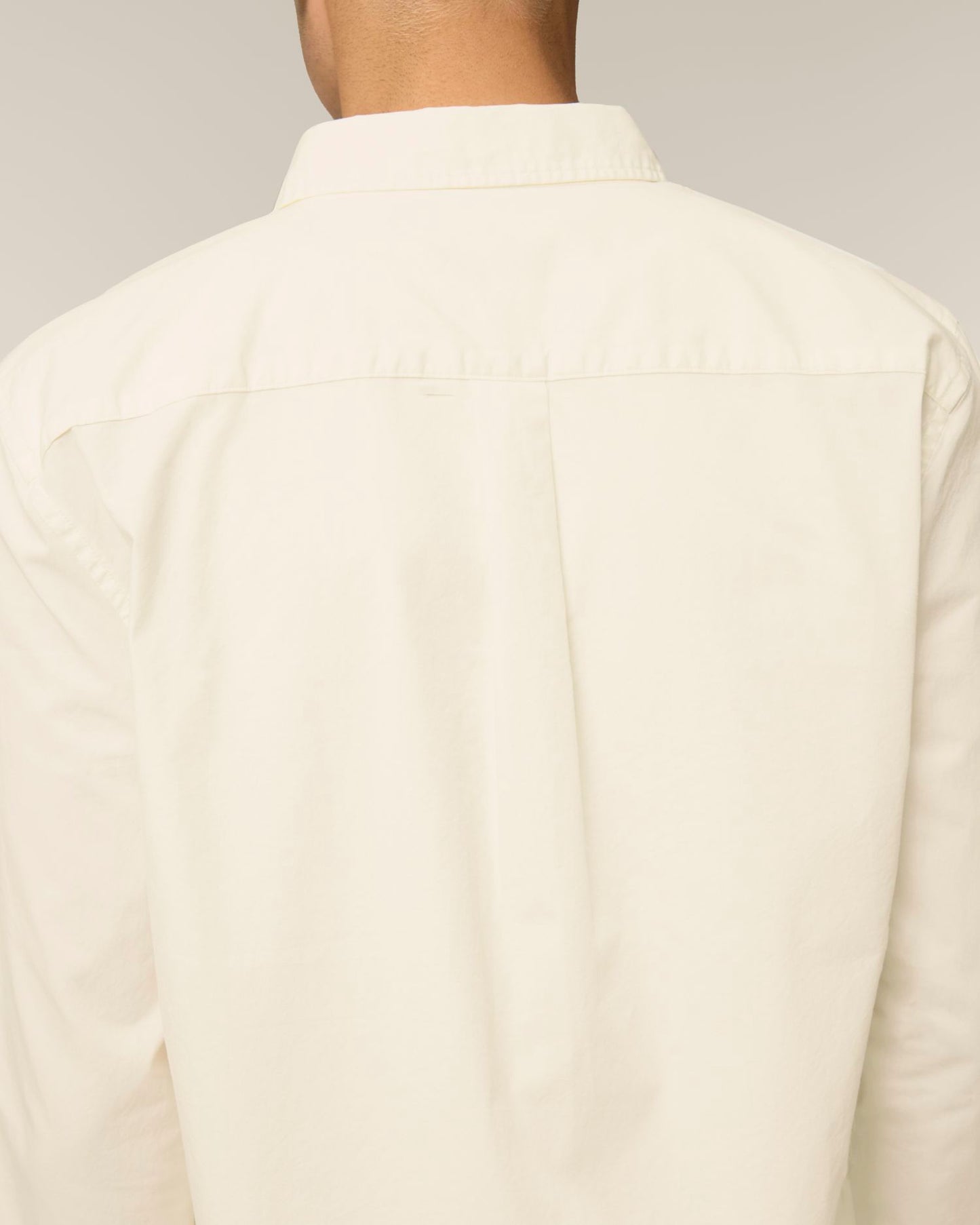 Stanley Styler Shirt - Cream - Vorderseite Detail