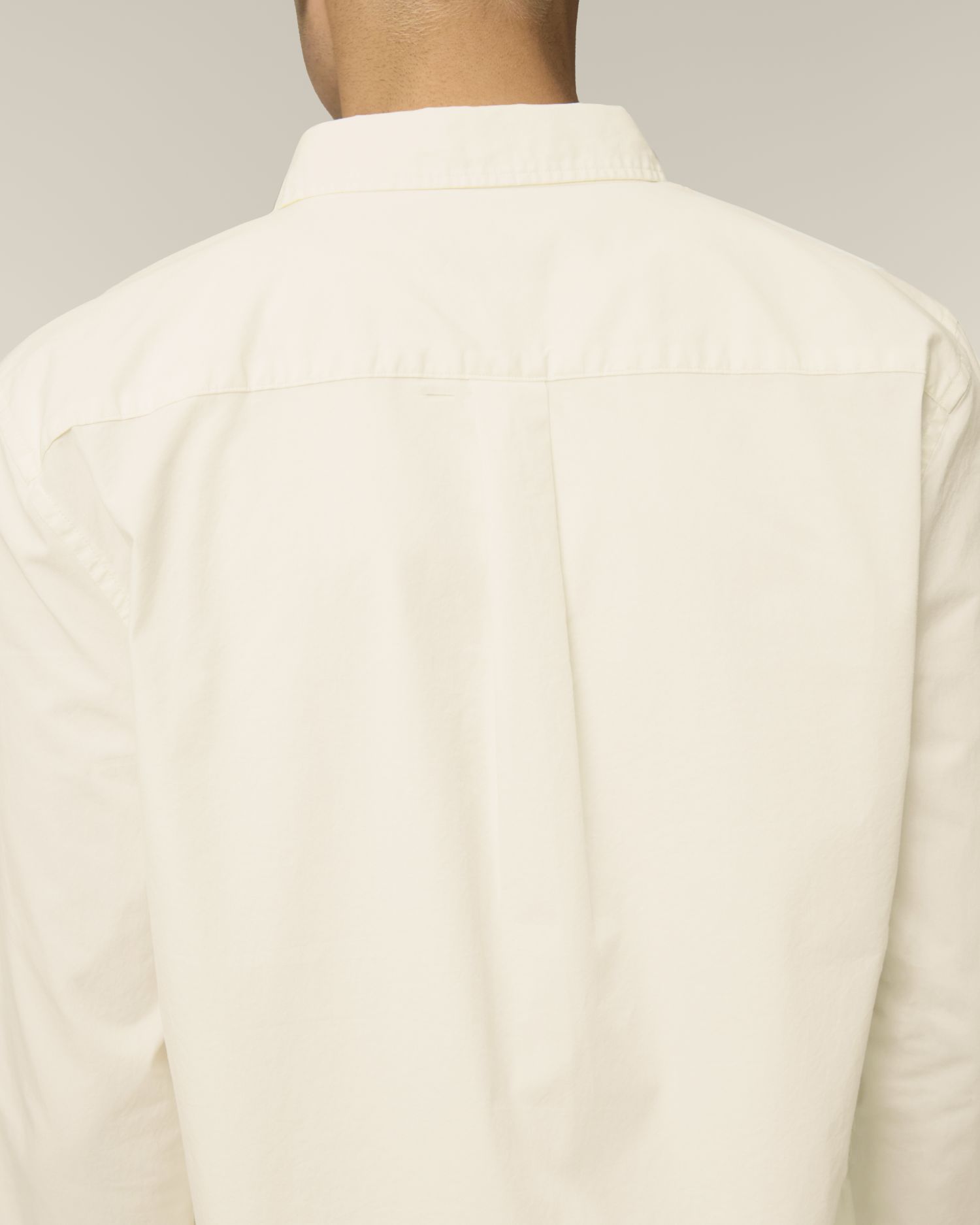 Stanley Styler Shirt - Cream - Vorderseite Detail