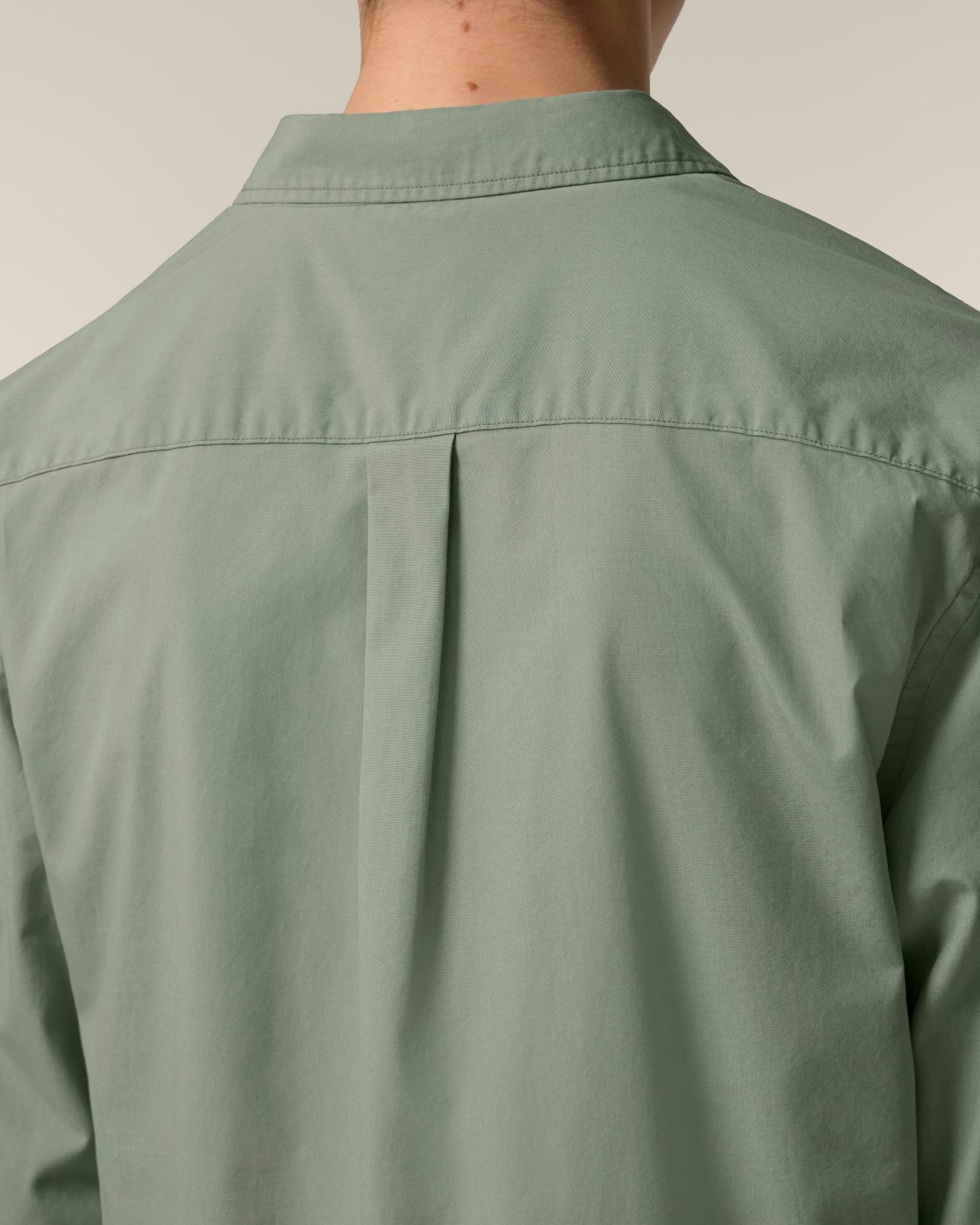 Stanley Styler Shirt - Soft Khaki - Vorderseite Detail