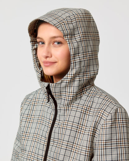 Speeder Tweed - Beige Tweed Check - Vorderseite Detail
