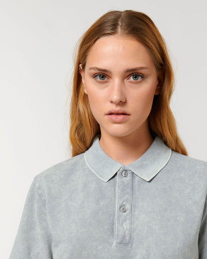 Prepster Vintage - G. Dyed Aged Light Grey - Vorderseite Detail