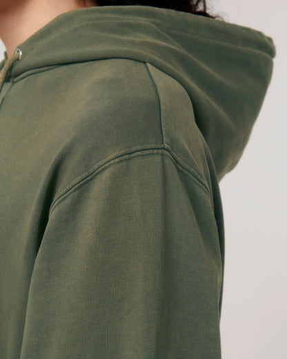 Archer Vintage - G. Dyed Khaki - Vorderseite Detail