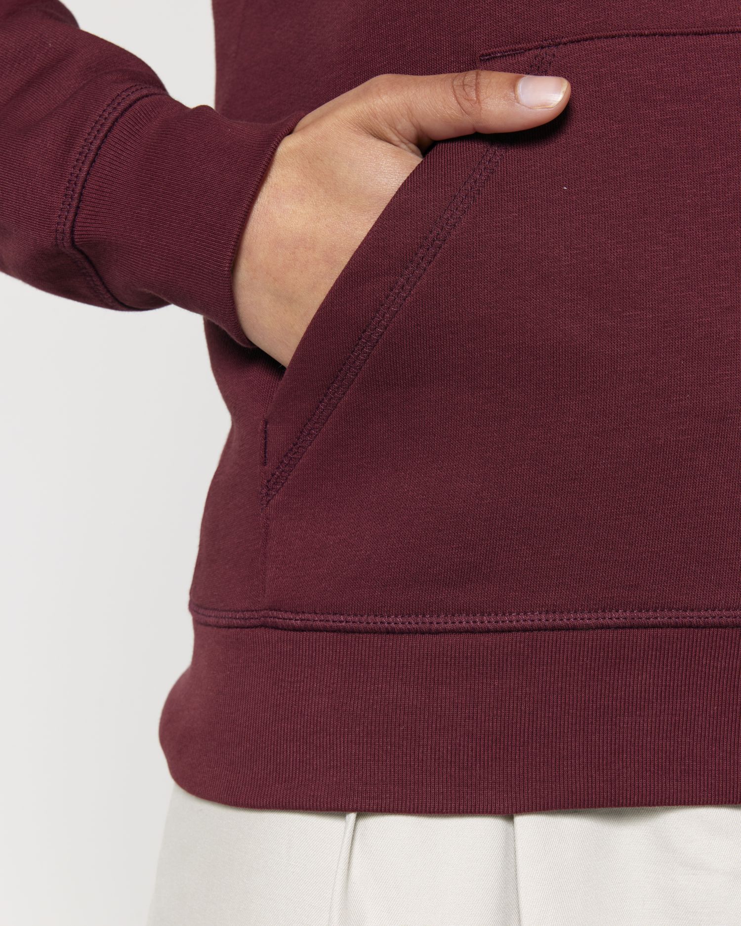 Drummer 2.0 - Burgundy - Vorderseite Detail