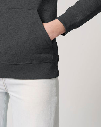 Drummer - Dark Heather Grey - Vorderseite Detail