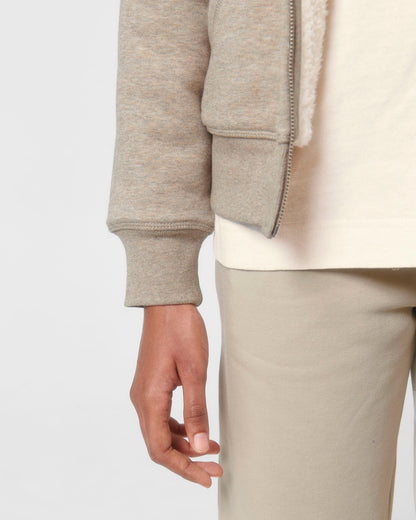 Hygger Sherpa - Heather Sand - Vorderseite Detail