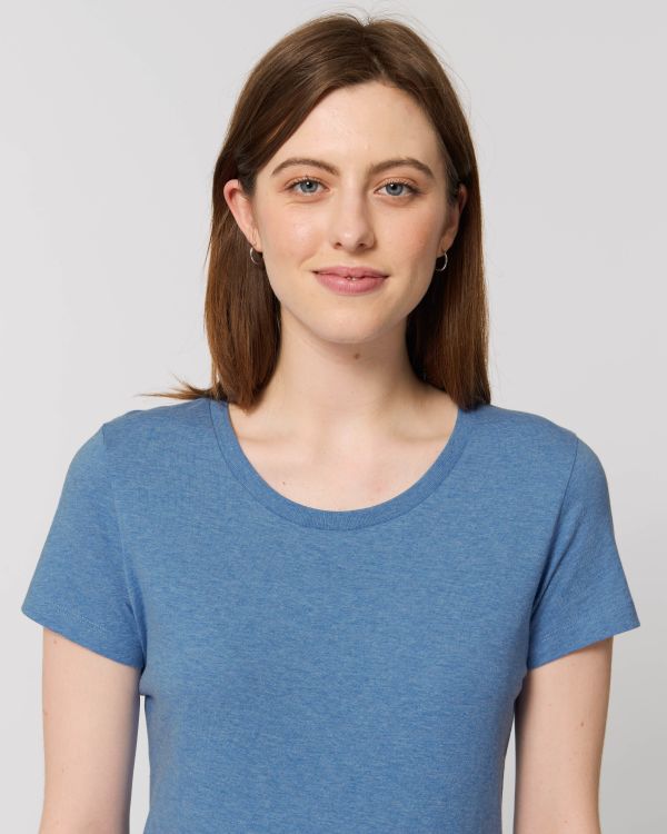 Stella Expresser - Mid Heather Blue - Vorderseite Detail