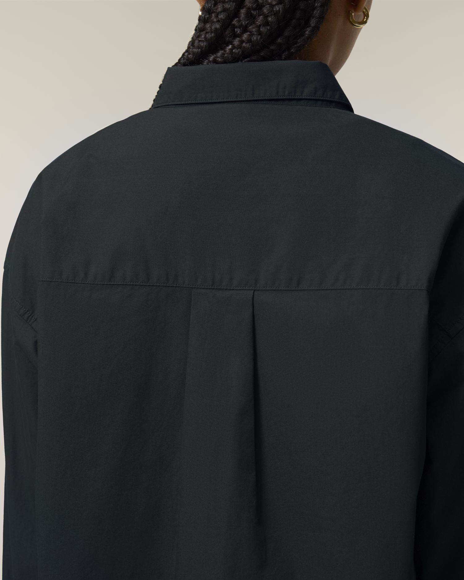 Stella Styler Shirt - Black - Vorderseite Detail