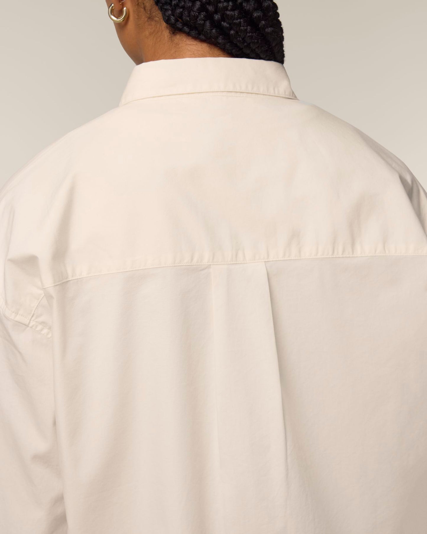 Stella Styler Shirt - Cream - Vorderseite Detail